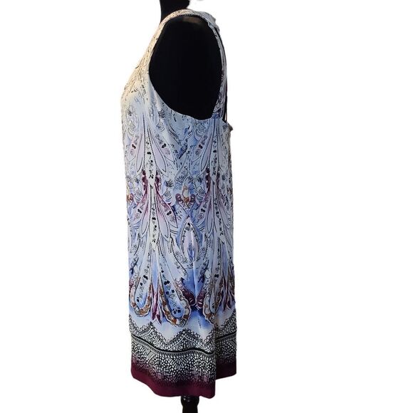 WHITE HOUSE BLACK MARKET Dress Bare Shoulders Strappy Back Sequins‎  Bead… - Picture 5 of 13